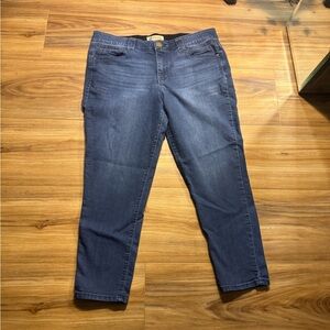 Democracy Indigo Straight Leg Jeans